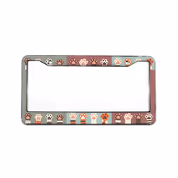 American Specification License Plate Frame License Plate Bracket Aluminum - 16
