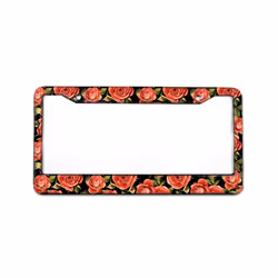 American Specification License Plate Frame License Plate Bracket Aluminum - 8