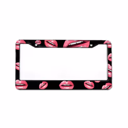 American Specification License Plate Frame License Plate Bracket Aluminum - 1