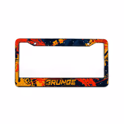 American Specification License Plate Frame License Plate Bracket Aluminum - 14