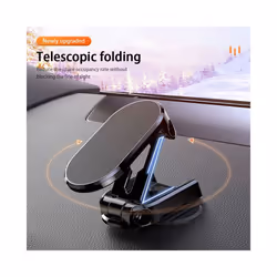 360 Rotatable  Universal Car Phone Holder for IPhone Xiaomi 360 Metal - Silver