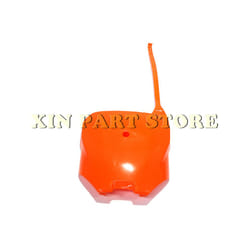 Front Plastic Number Plate Fender Cover Fairing for Honda CRF100 CRF80 - Orange