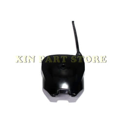 Front Plastic Number Plate Fender Cover Fairing for Honda CRF100 CRF80 - black