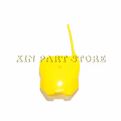 Front Plastic Number Plate Fender Cover Fairing for Honda CRF100 CRF80 - Yellow