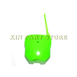 Front Plastic Number Plate Fender Cover Fairing for Honda CRF100 CRF80 - green