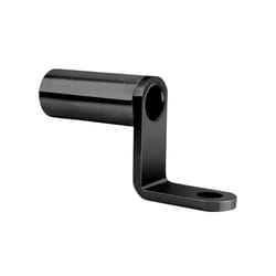Alloy Motorcycle Mount Rearview Mirror Adapter Phone Bracket For Honda - black