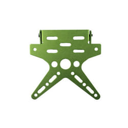 Motorcycle License Holder Mount Bracket Adjusted Registration Number Plate - army green