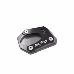 2022 Motorcycle CNC Kickstand Foot Side Stand Extension Pad Support Plate - grey