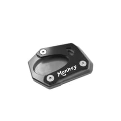 2022 Motorcycle CNC Kickstand Foot Side Stand Extension Pad Support Plate - grey