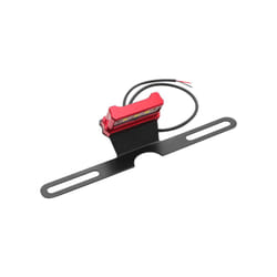 Universal CNC Aluminum Motorcycle Rear License Plate Mount Holder Frame - Red
