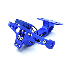 Motorcycle license plate bracket CNC aluminum alloy with LED For KTM 200 - Beige