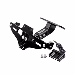 For Kawasaki ER6N ER6F ER-6N ER-6F Ninja 650 2012-2016 15 License Plate - black