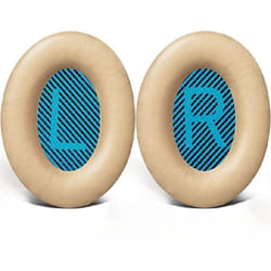 Professional Earpads Cushions for Bose Headphones, Replacement Ear Pads for Bose QuietComfort 15 QC15 QC25 QC2 QC35/Ae2 Ae2i Ae2w - Beige