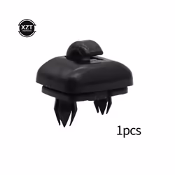 Car Sun Visor Retainer Hook Fastener Clip Holder Bracket For Audi A1 A3 - Black 1pcs