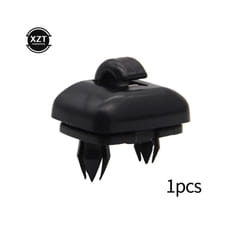 Car Sun Visor Retainer Hook Fastener Clip Holder Bracket For Audi A1 A3 - Black 1pcs