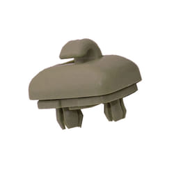 Car Sun Visor Retainer Hook Fastener Clip Holder Bracket For Audi A1 A3 - khaki 1pcs