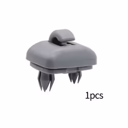 Car Sun Visor Retainer Hook Fastener Clip Holder Bracket For Audi A1 A3 - Gray 1pcs