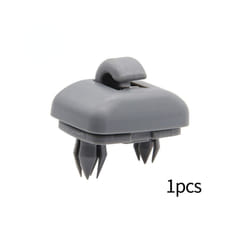 Car Sun Visor Retainer Hook Fastener Clip Holder Bracket For Audi A1 A3 - Gray  1pcs