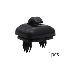 Car Sun Visor Retainer Hook Fastener Clip Holder Bracket For Audi A1 A3 - Black 1pcs