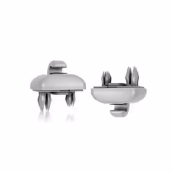Car Sun Visor Retainer Hook Fastener Clip Holder Bracket For Audi A1 A3 - Gray 2pcs