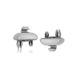 Car Sun Visor Retainer Hook Fastener Clip Holder Bracket For Audi A1 A3 - Gray  2pcs