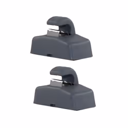 Front Sun Visor Sunvisor Hook Clips Bracket For Skoda Fabia 6y Octavia - Gray