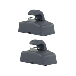 Front Sun Visor Sunvisor Hook Clips Bracket For Skoda Fabia 6y Octavia - Gray