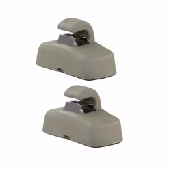 Front Sun Visor Sunvisor Hook Clips Bracket For Skoda Fabia 6y Octavia - beige