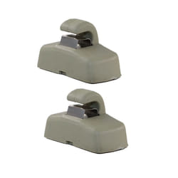 Front Sun Visor Sunvisor Hook Clips Bracket For Skoda Fabia 6y Octavia - beige