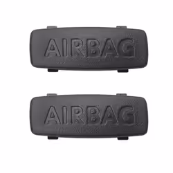 2pcs Interior Car Pillar Airbag Clip Trim Cap Cover 3c0853437c For Vw - Black