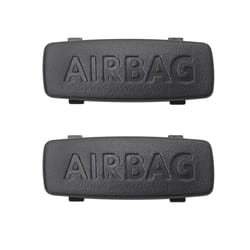2pcs Interior Car Pillar Airbag Clip Trim Cap Cover 3c0853437c For Vw - Black