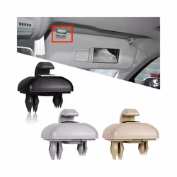 2Pcs For Audi A1 A3 A4 A5 Q3 Q5 S3 S4 S5 TT Allroad 8U0857562A Grey Interior - Gray