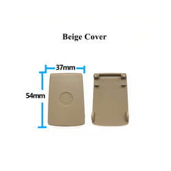 Car Rear Child Seat Anchor Safety Isofix Cover Trim For Bmw 1 2 3 Series - Beige Cover