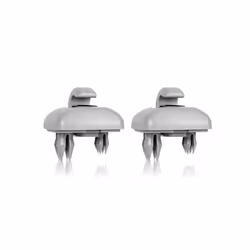 2pcs For Audi A1 A3 A4 A5 Q3 Q5 S3 S4 S5 Tt Allroad 8u0857562a Grey Interior - Gray