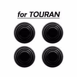 4pcs Car Soundproof Buffer Stickers Door Shock Absorber Accessories For - black 4pcs