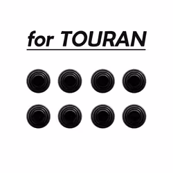 4pcs Car Soundproof Buffer Stickers Door Shock Absorber Accessories For - black 8pcs