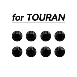 4pcs Car Soundproof Buffer Stickers Door Shock Absorber Accessories For - black 8pcs