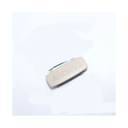 New Airbag B C Pillar Insert Trim Cover &quot;AIRBAG&quot;Badge For CC - Beige