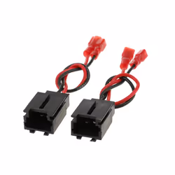 2 Pieces Speaker Wiring Harness Adaptor Connector Pc2-821 For Peugeot