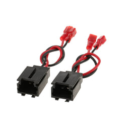 2 Pieces Speaker Wiring Harness Adaptor Connector Pc2-821 For Peugeot