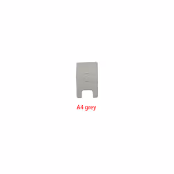 Car Rear Seat Hook Isofix Cover Child Restraint For Audi A4 A6 Black / - A4 GREY 09-16