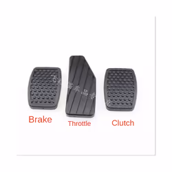 For Chevrolet Spark Rubber Clutch Brake Clutch Pedal Pad - Pedals - 3 in 1