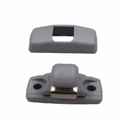 New Sun Visor Hook Clip Bracket Hanger For Vw Skoda Octavia Mk1 A4 Mk2 - Grey-1 set