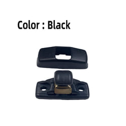 New Sun Visor Hook Clip Bracket Hanger For Vw Skoda Octavia Mk1 A4 Mk2 - Black-1 set