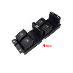 Black Window Switch Control Panel Trim For Vw Passat Jetta Golf Mk4 3b1867171 - Type A