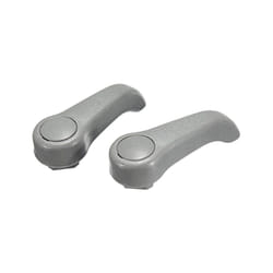 1 Pair Brand New Car Seat Adjuster Lever Handle Adjust Grey Automotive