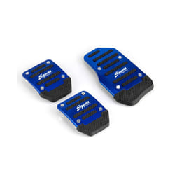Rastp-3 Pcs/set Universal Aluminum Manual Series Automatic Non-slip Car - blue