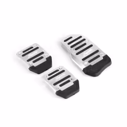 Rastp-3 Pcs/set Universal Aluminum Manual Series Automatic Non-slip Car - silver