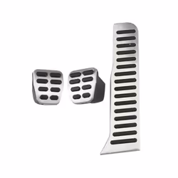 Zeratul Stainless Steel Car Pedals For Volkswagen Vw Cc Passat B6 B7 R36 - 1Pc Rest