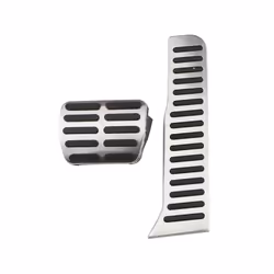 Zeratul Stainless Steel Car Pedals For Volkswagen Vw Cc Passat B6 B7 R36 - AT Without Rest